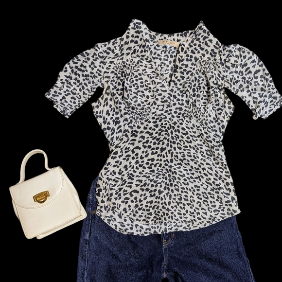 See by Chloé silk Leopard blouse - Picture 5 of 8
